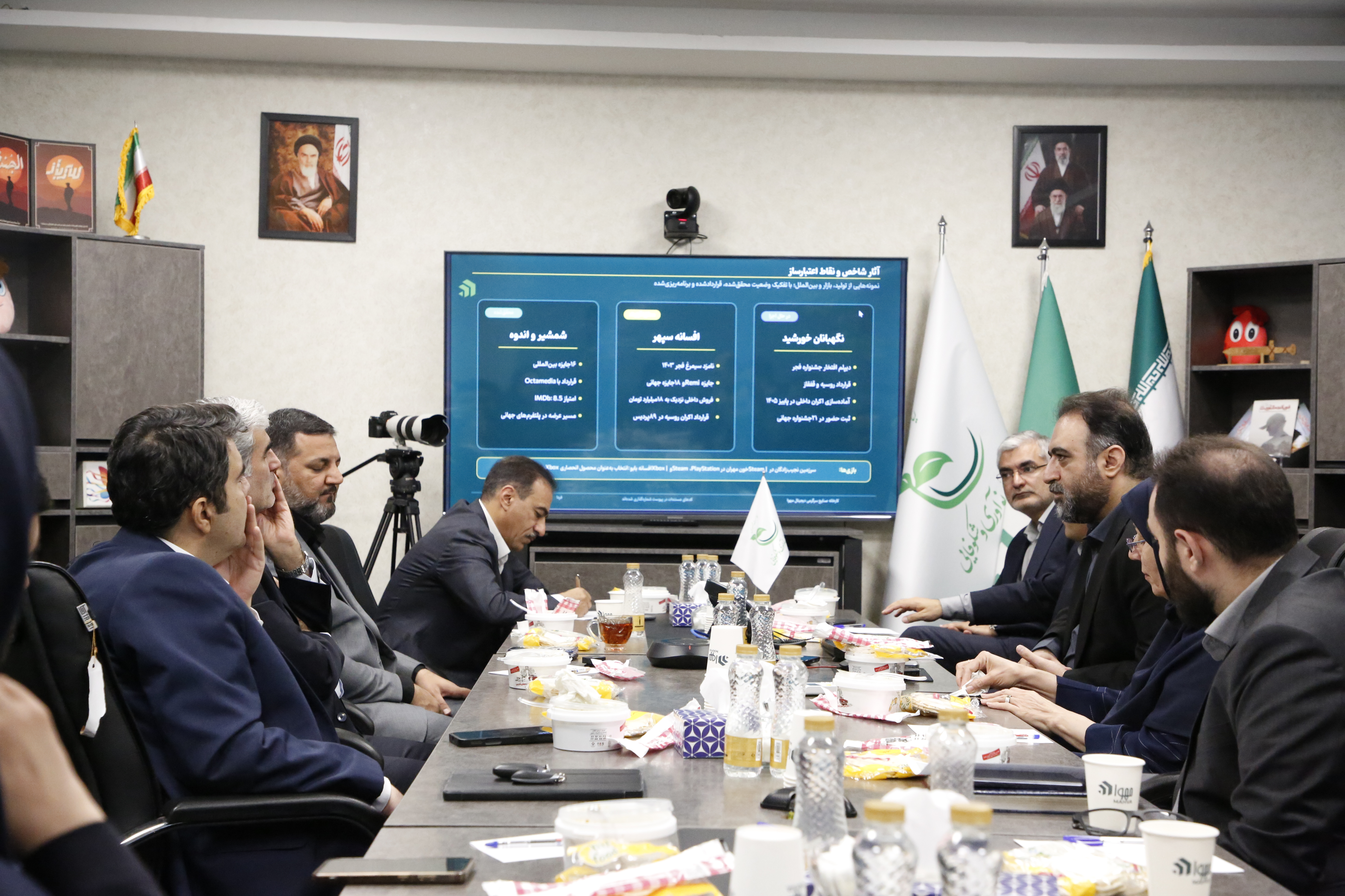 بازدید مدیران ملی حوزه فناوری و نوآوری از مجتمع مهوا